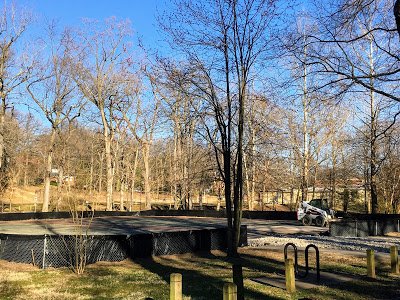 University Park plagyround construction