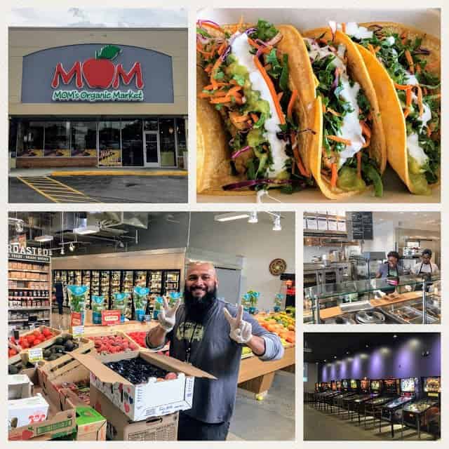 MOM's Organic Market Pinball Arcade College Park Vegan Vegetarian MOM's Organic Market Pinball Arcade College Park Vegan Vegetarian